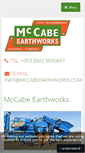 Mobile Screenshot of mccabe-earthworks.com